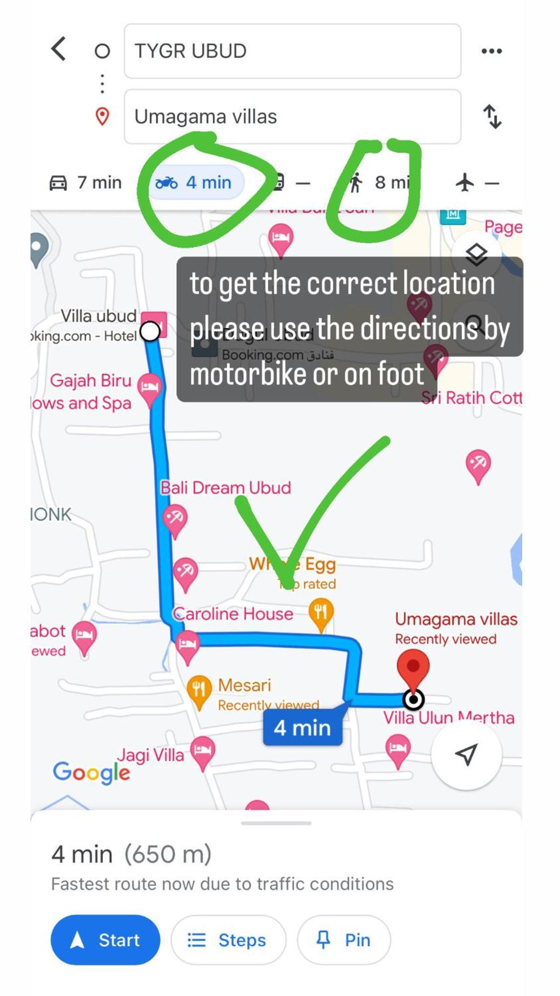 Umagama Villas 乌布 外观 照片